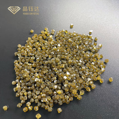 الأصفر 3.4 مم HPHT الاصطناعية الماس بلوري واحد التطبيقات الصناعية