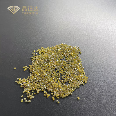 4.0mm الماس الأصفر الاصطناعية أحادي البلورية