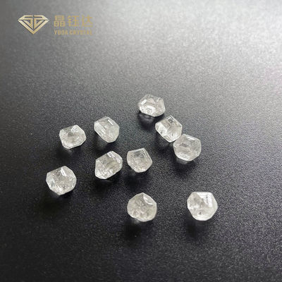 SI1 SI2 HPHT Synthetic Rough Diamond 6 قيراط 6.5 قيراط 7 قيراط