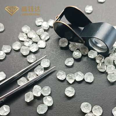 الماس الخام الصغير 0.8-1.0 قيراط HPHT الماس الخام مقابل وضوح DEF اللون الاصطناعية الماس غير المصقول