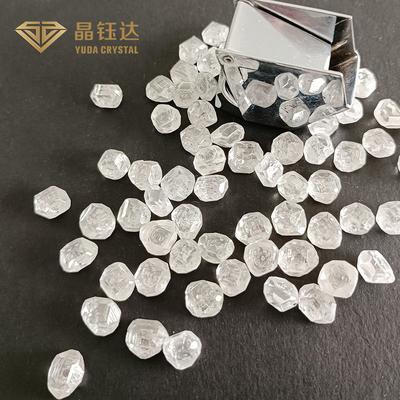 الماس الخام غير المصقول المزروع في المختبر المزروع 4 قيراط الماس الخام HPHT للبولندية