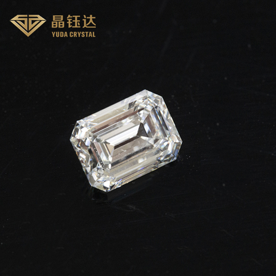 الماس المعتمد من DEF المزروع في المختبر قطع رائعة من الألماس المصقول باللون الأبيض للخاتم