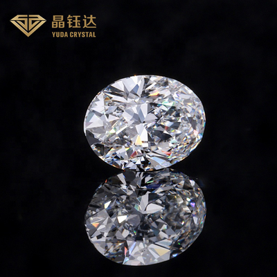 VVS VS SI فضفاض مختبر نمت الماس يتوهم قطع الماس البولندية البيضاوي للمجوهرات