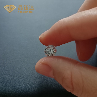 معتمد DEF G لون ممتاز قطع مستدير لامع IGI / GIA HPHT مختبر خلق الماس فضفاض 0.5CT-20.0CT