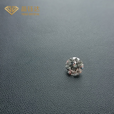 معتمد DEF G لون ممتاز قطع مستدير لامع IGI / GIA HPHT مختبر خلق الماس فضفاض 0.5CT-20.0CT