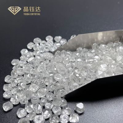 اليودا كريستال 3.0 - 4.0 ct أبيض VVS VS HPHT الماس الخام غير المقطوع الماس المصنوع في المختبر