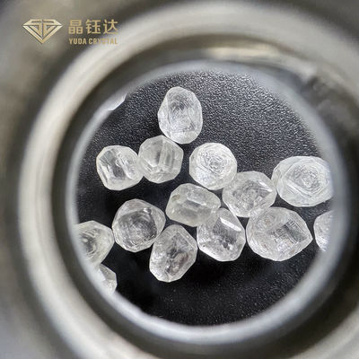 اليودا كريستال 3.0 - 4.0 ct أبيض VVS VS HPHT الماس الخام غير المقطوع الماس المصنوع في المختبر
