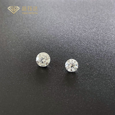 20 مؤشر 30 مؤشر HPHT الماس المختبر فضفاض مستديرة قطع لامع DEF لون