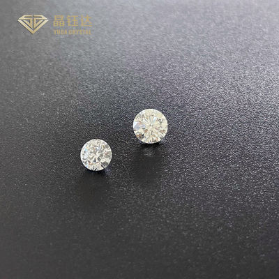 20 مؤشر 30 مؤشر HPHT الماس المختبر فضفاض مستديرة قطع لامع DEF لون