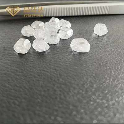 8mm 10mm DEF لون خام HPHT الماس الخام 7.0ct إلى 12.0ct