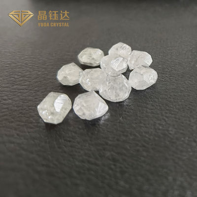 8mm 10mm DEF لون خام HPHT الماس الخام 7.0ct إلى 12.0ct