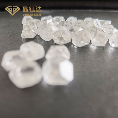 8mm 10mm DEF لون خام HPHT الماس الخام 7.0ct إلى 12.0ct