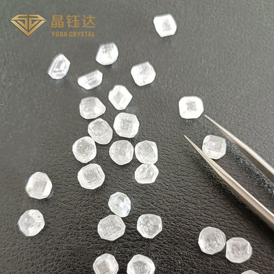 VS Plus 7.0 قيراط 8.0 قيراط HPHT الماس الخام الماس غير الملمع للخاتم 2ct