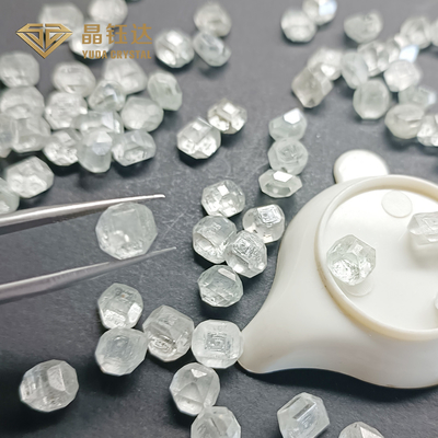 VS SI 3.0ct 4.0ct 5.0ct HPHT الماس الخام حسب الطلب لـ 1 قيراط الماس الفضفاض