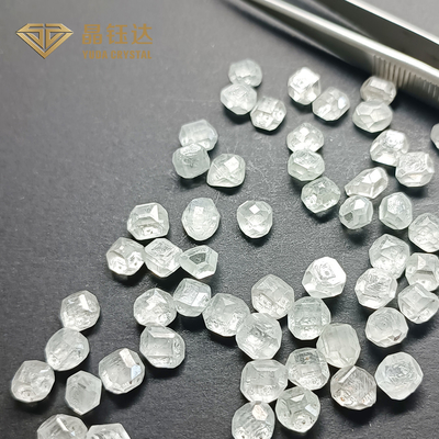 VS SI 3.0ct 4.0ct 5.0ct HPHT الماس الخام حسب الطلب لـ 1 قيراط الماس الفضفاض