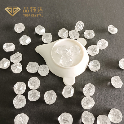 D E F لون VVS VS 12Ct 12.5Ct 13Ct HPHT الماس الخام لـ 4 قيراط الماس البولندي