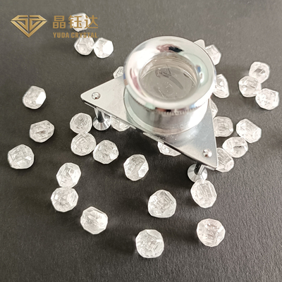 مربع 6mm إلى 8mm DEF لون HPHT الماس الاحتباس الكيميائي للبخار