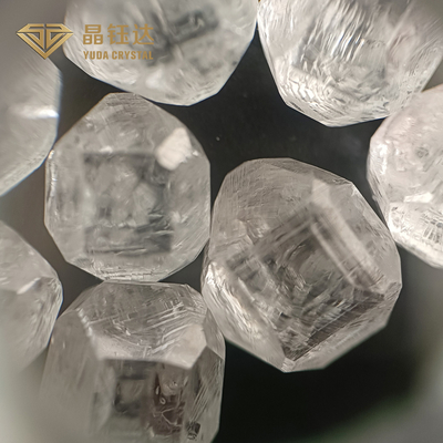 مربع مستدير 10ct GH لون VS وضوح HPHT الماس الخام للمجوهرات