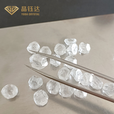 9 ملم 11 ملم DEF اللون HPHT الماس الخام غير المقطوع 8.0ct إلى 8.99ct