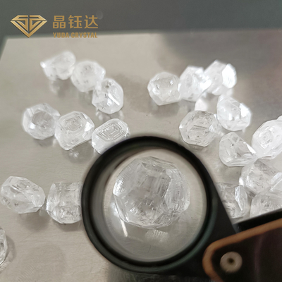 9 ملم 11 ملم DEF اللون HPHT الماس الخام غير المقطوع 8.0ct إلى 8.99ct