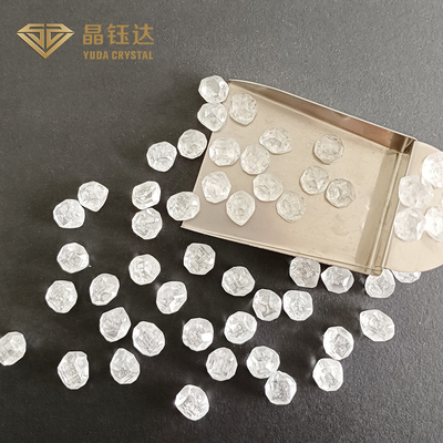 EFG لون 10mm 12mm HPHT الماس المختبر نمت 8ct 12ct ل DEF الماس فضفاض