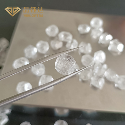 9 ملم 11 ملم DEF اللون HPHT الماس الخام غير المقطوع 8.0ct إلى 8.99ct