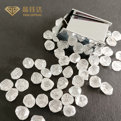 يودا كريستال 1ct 16ct الماس الخام غير المقطوع HPHT الماس الاصطناعي المجوهرات