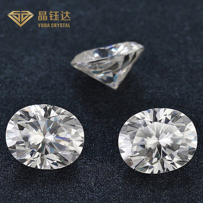 قطعة بيضاوية لامعة 3.0ct HPHT IGI معتمدة في المختبر الماس المزروع للخاتم الماس