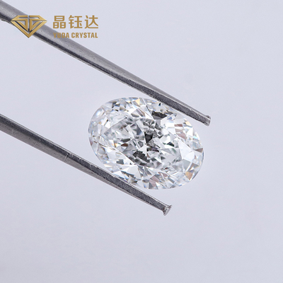 VS SI الوضوح 9ct 10ct CVD المختبر النمو الماس الأبيض GH اللون