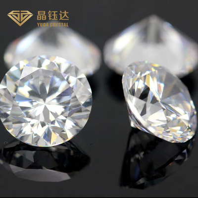 HPHT الاصطناعي 1ct 2ct مستديرة ممتازة VS المختبر صنع الماس للمجوهرات