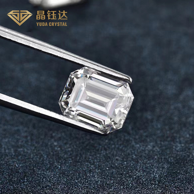 1ct-3ct HPHT الماس الزمرد قطع فضفاض الماس المزروع في المختبر مع شهادة IGI