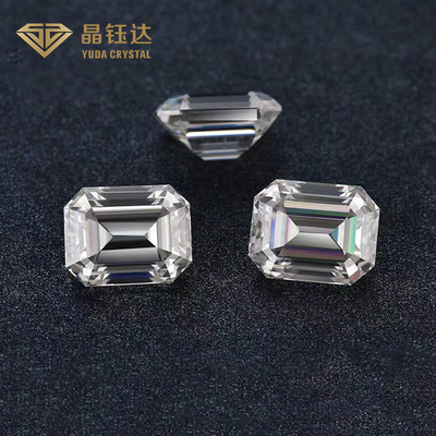 1ct-3ct HPHT الماس الزمرد قطع فضفاض الماس المزروع في المختبر مع شهادة IGI